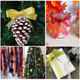 20m Organza Woven Edge Ribbon - Dijon Gold
